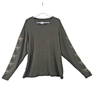 Boys Lie Long Sleeve Thermal Y2K Streetwear Women's One Size Only
